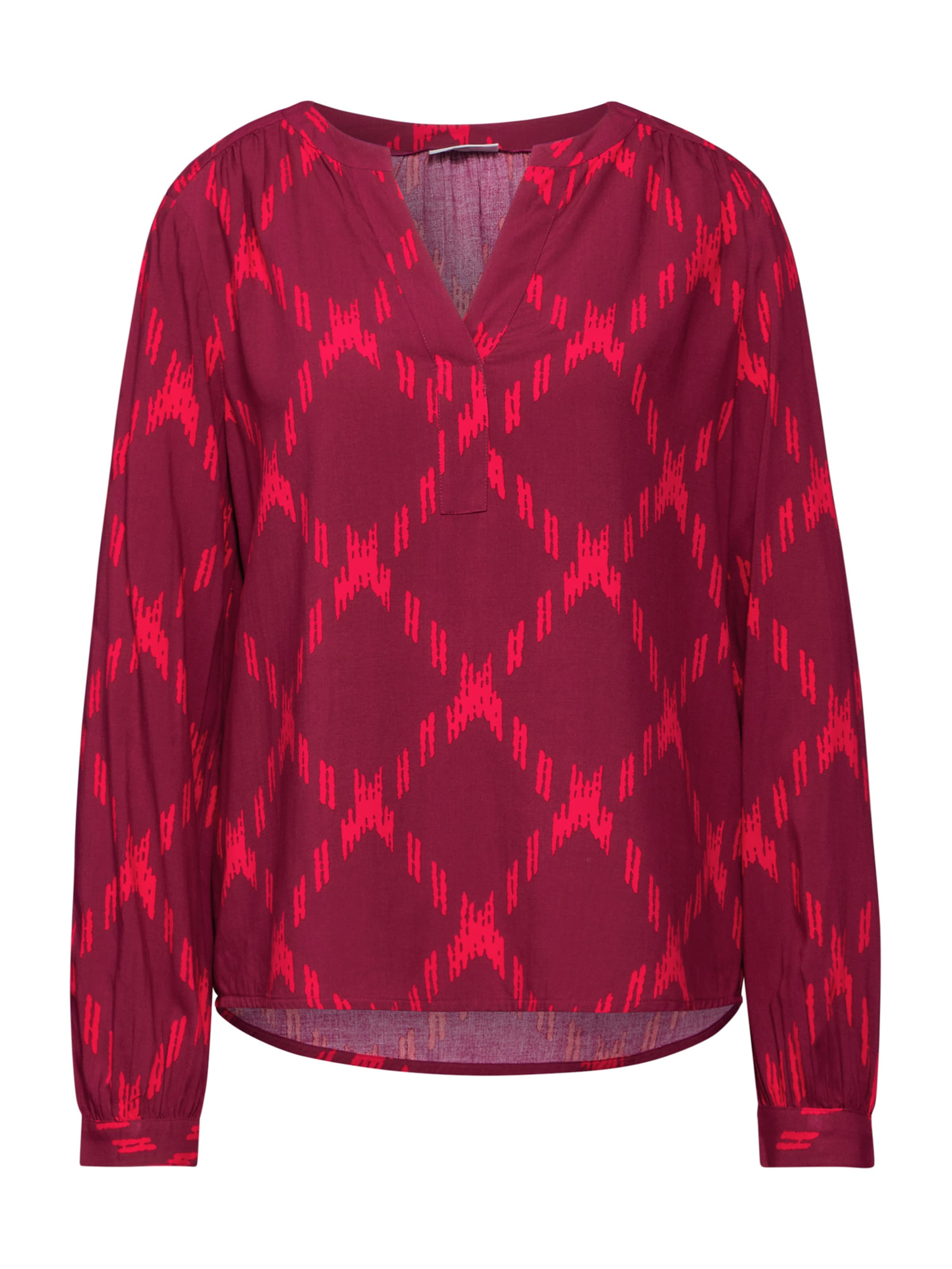 STREET ONE Blouse in Rood: voorkant
