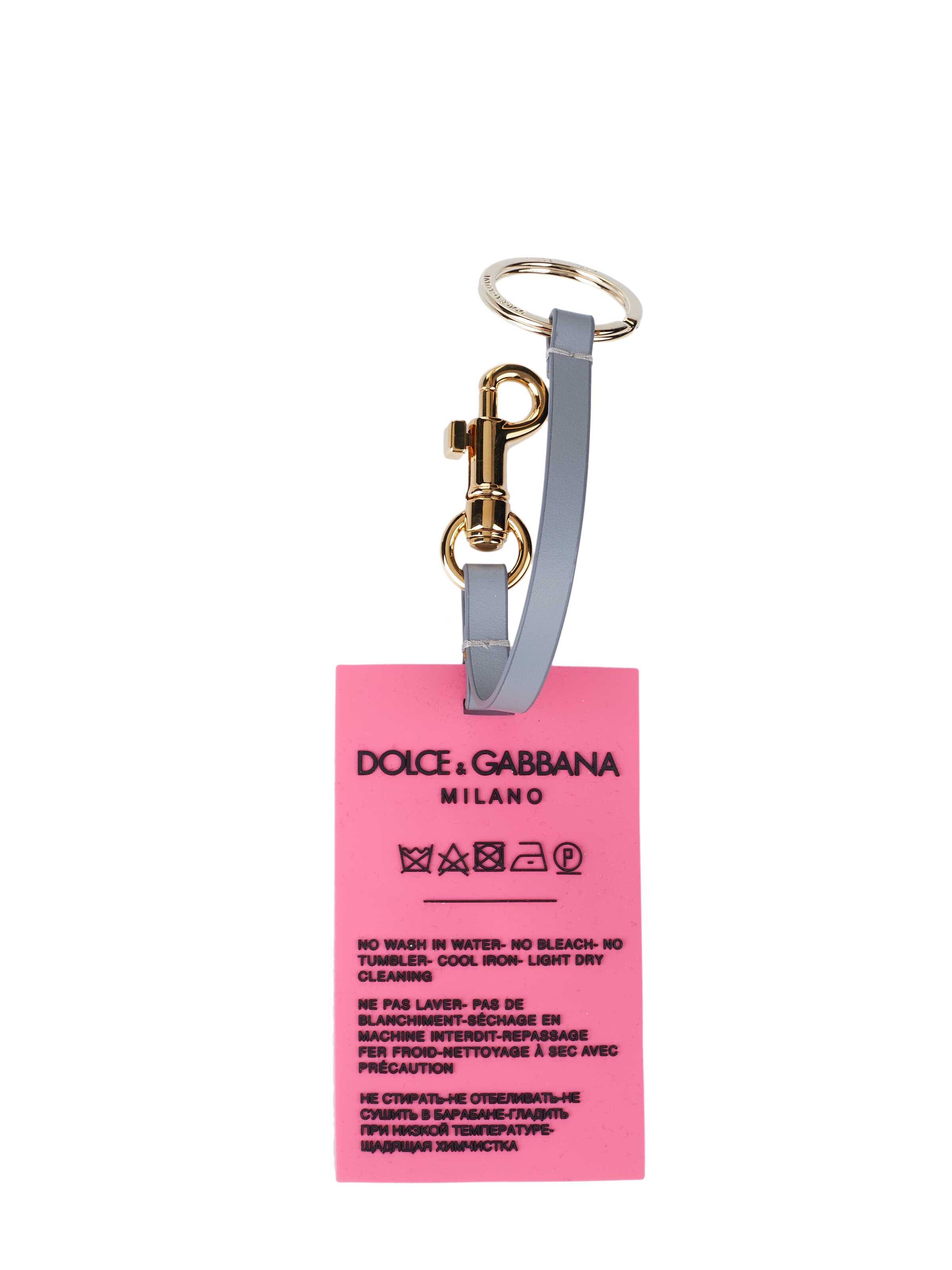 DOLCE & GABBANA - Llavero en rosa