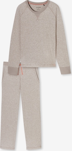 Pyjama SCHIESSER en beige : devant