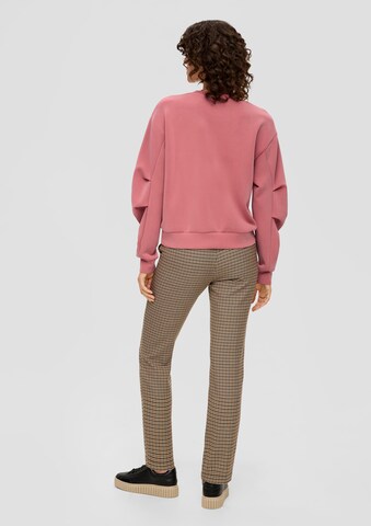 Sweat-shirt s.Oliver en rose