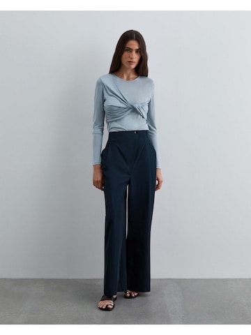 Loosefit Pantalon à pince 'New Tafeta ' Scalpers en bleu : devant