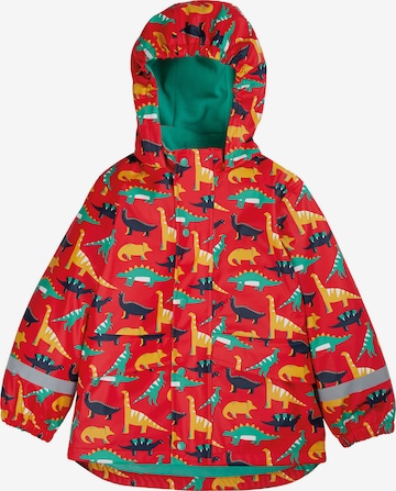 Frugi Weatherproof jacket in Red: front