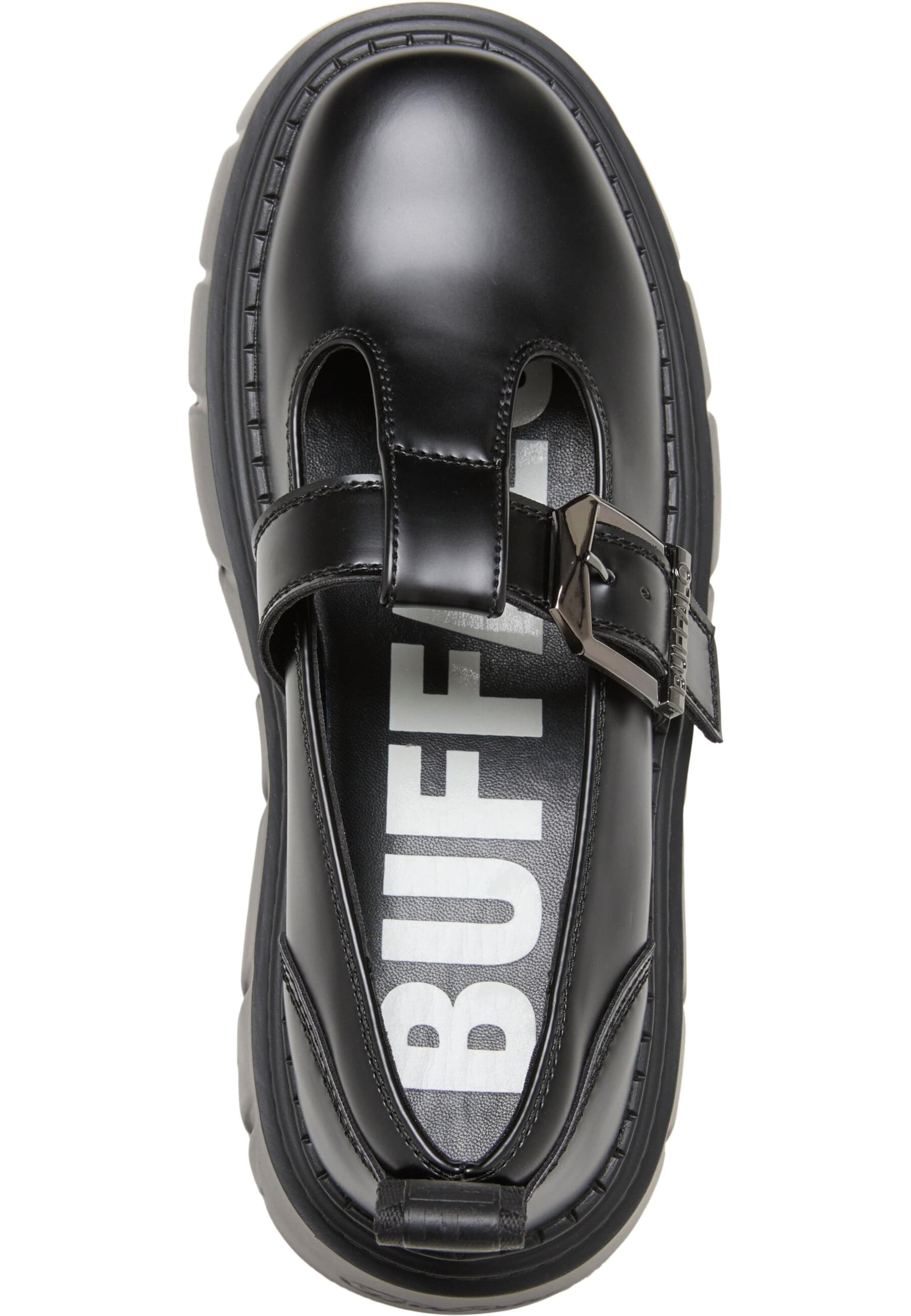 Chaussure basse 'Zespher' BUFFALO en noir
