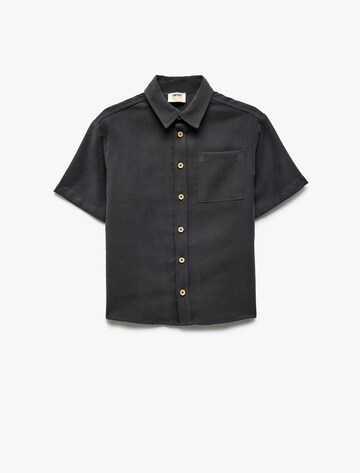 Koton Regular fit Button Up Shirt in Blue
