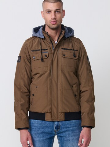 KOROSHIPrijelazna jakna - smeđa boja: prednji dio