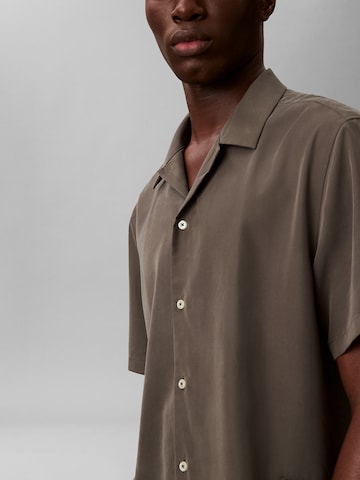 Coupe regular Chemise Calvin Klein en vert