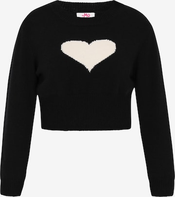 MYMO Pullover in Schwarz: Vorderseite