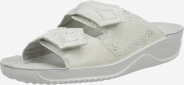 ROHDE Mules in White: front