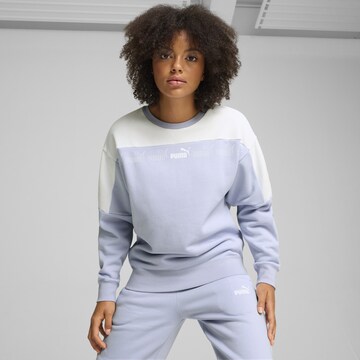 PUMA Sweatshirt in Blauw: voorkant
