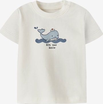 NAME IT - Camiseta 'NBMFALLON' en blanco: frente