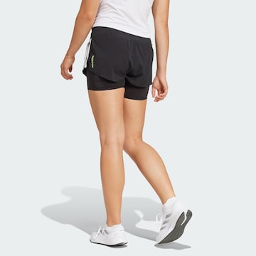 ADIDAS PERFORMANCE Slim fit Sports trousers 'Adizero' in Black