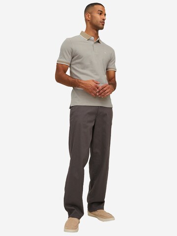 JACK & JONES Shirt 'Paulos - Slim Fit' in Beige