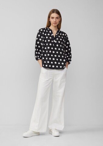 s.Oliver Blouse in Black