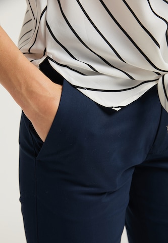 Regular Pantaloni de la DreiMaster Maritim pe albastru