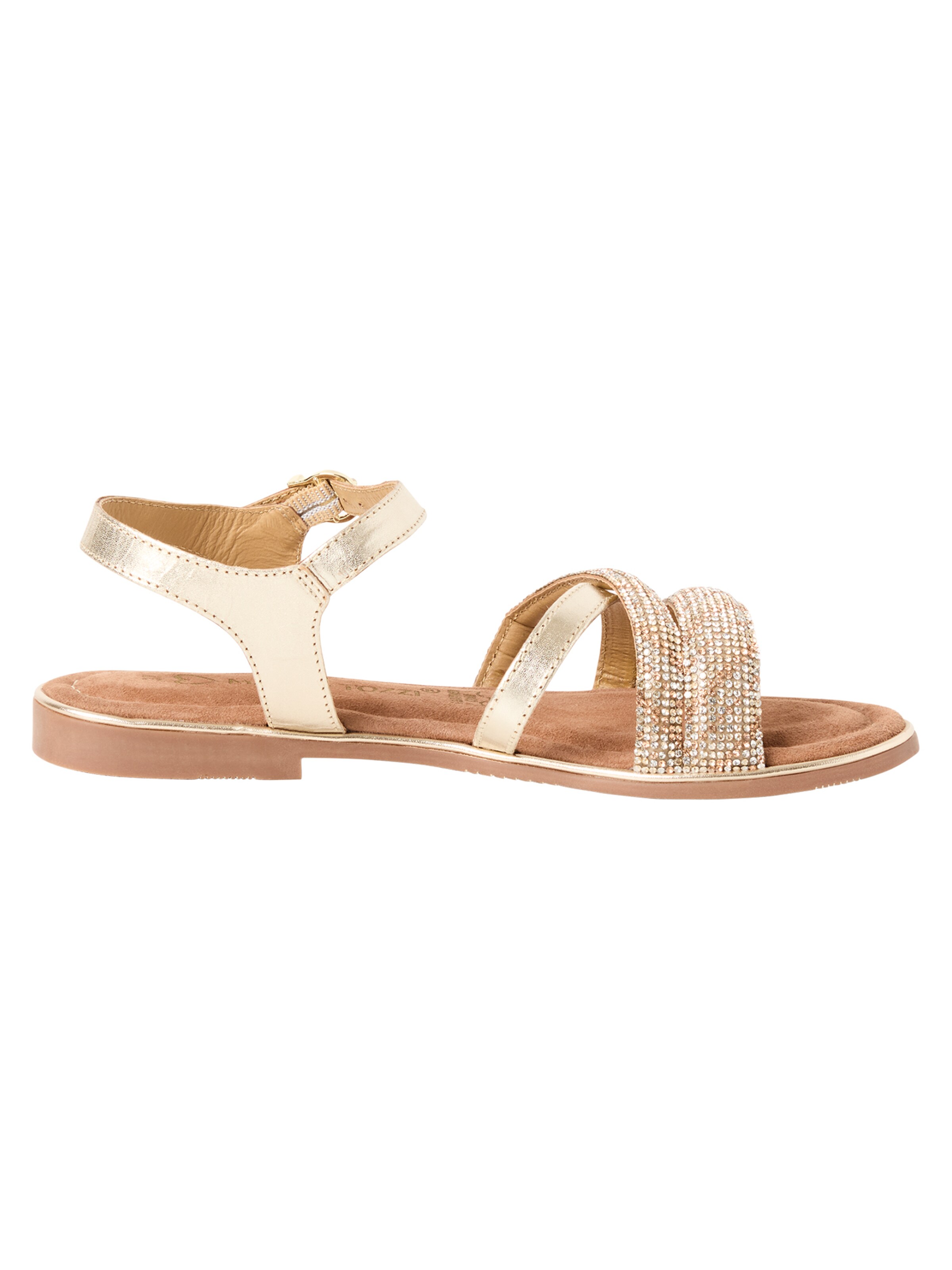 Sandales à lanières MARCO TOZZI en or