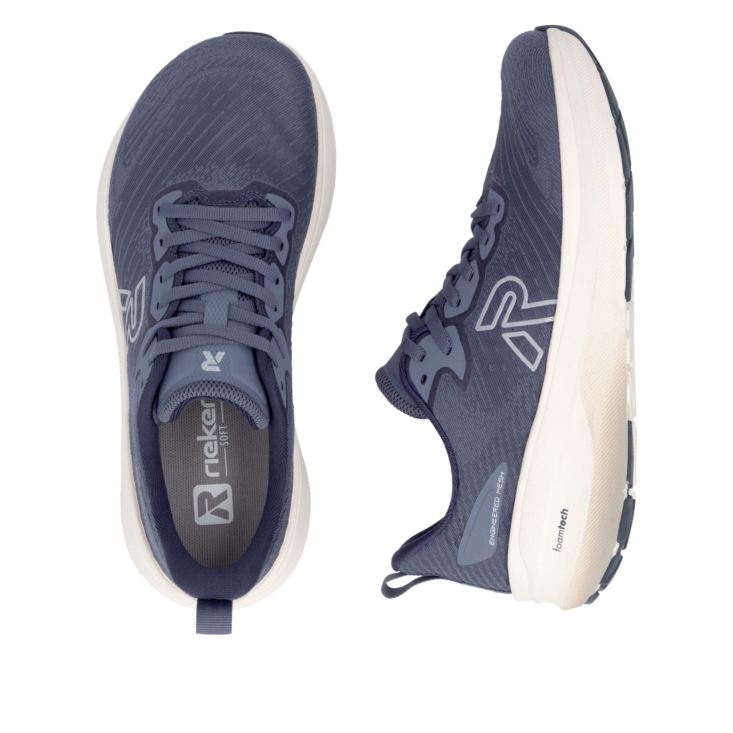 Baskets basses 'Nullabor' Rieker en bleu