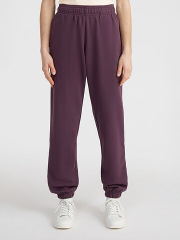 Tapered Pantaloni de la O'NEILL pe mov: față