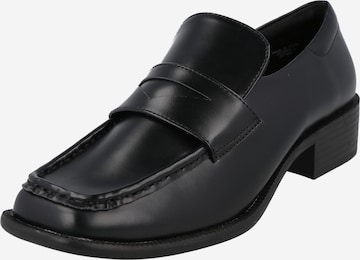 Monki Classic Flats 'Frankie' in Black: front