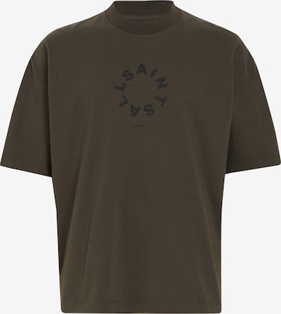 AllSaints Μπλουζάκι 'TIERRA' σε λαδί / μαύρο, Άποψη προϊόντος