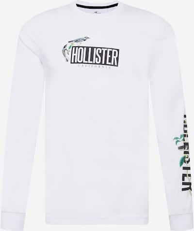 HOLLISTER Majica u svijetložuta / zelena / crna / bijela, Pregled proizvoda
