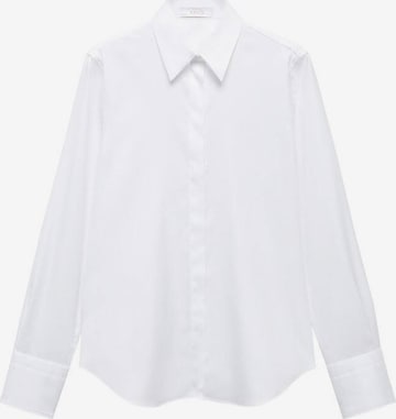 MANGO Blouse 'Amy' in Wit: voorkant