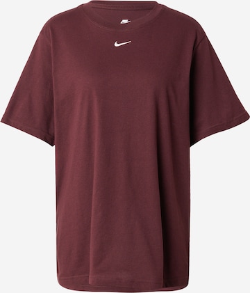 Nike Sportswear Футболка 'Essential' в Красный: спереди