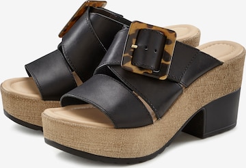 LASCANA Mules in Black