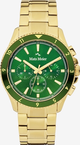 Mats Meier Analog Watch in Gold: front