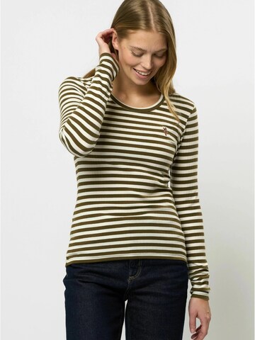 U.S. POLO ASSN. Shirt ' Chanett ' in Groen: voorkant