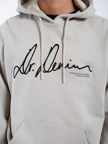 Dr. Denim Sweatshirt 'Damien Hoodie' in Grey