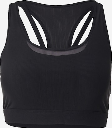 juoda Fabletics Sportiniai marškinėliai be rankovių: priekis