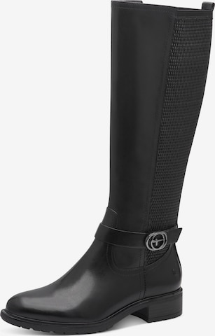 Tamaris Stövel i svart: framsida