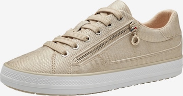 Baskets basses s.Oliver en beige : devant