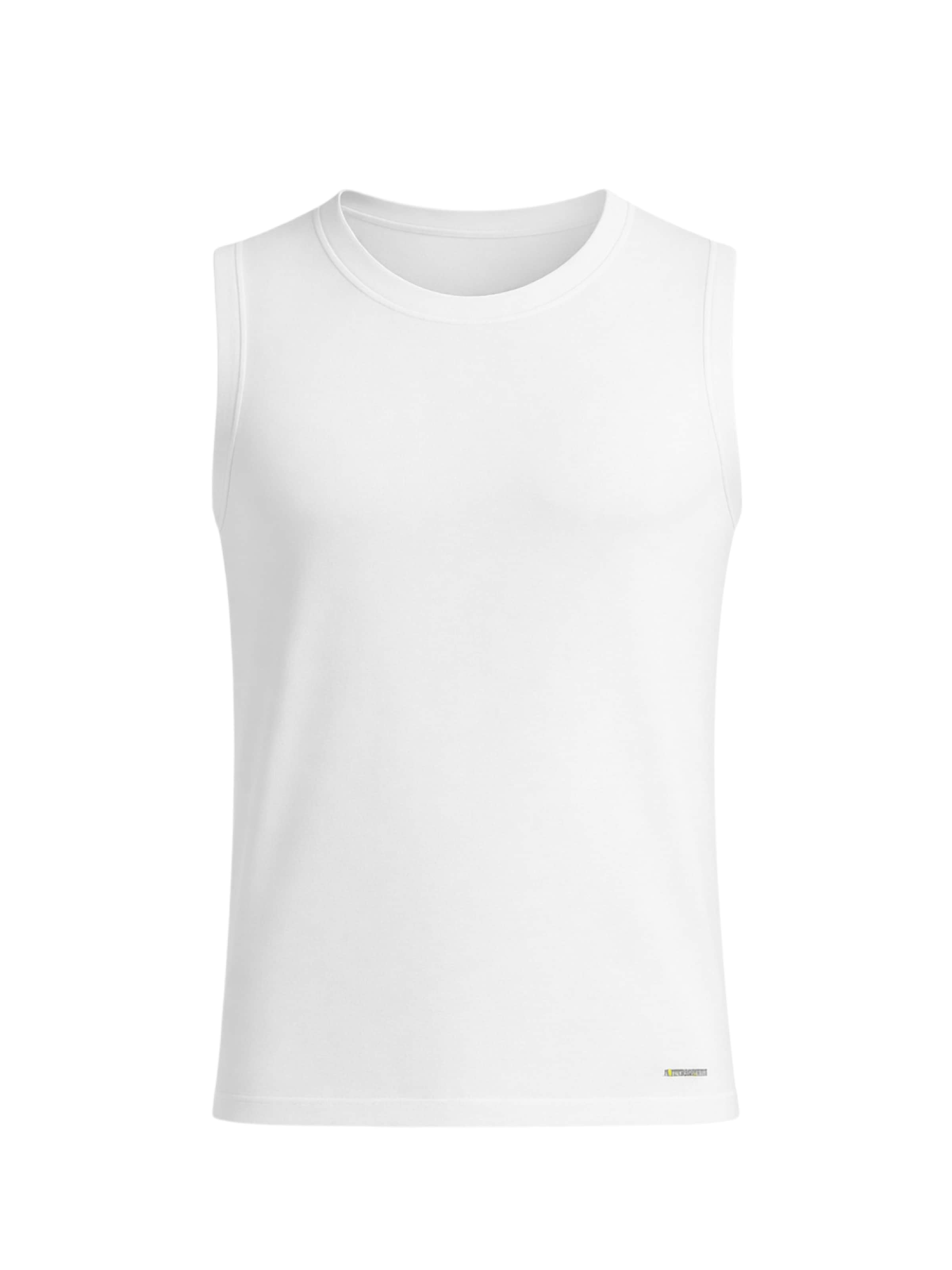 Blackspade Undershirt in White: front