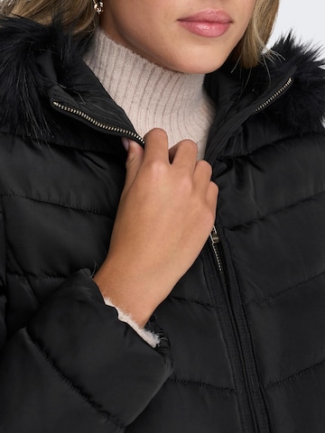 Manteau d’hiver 'ELLAN' ONLY en noir