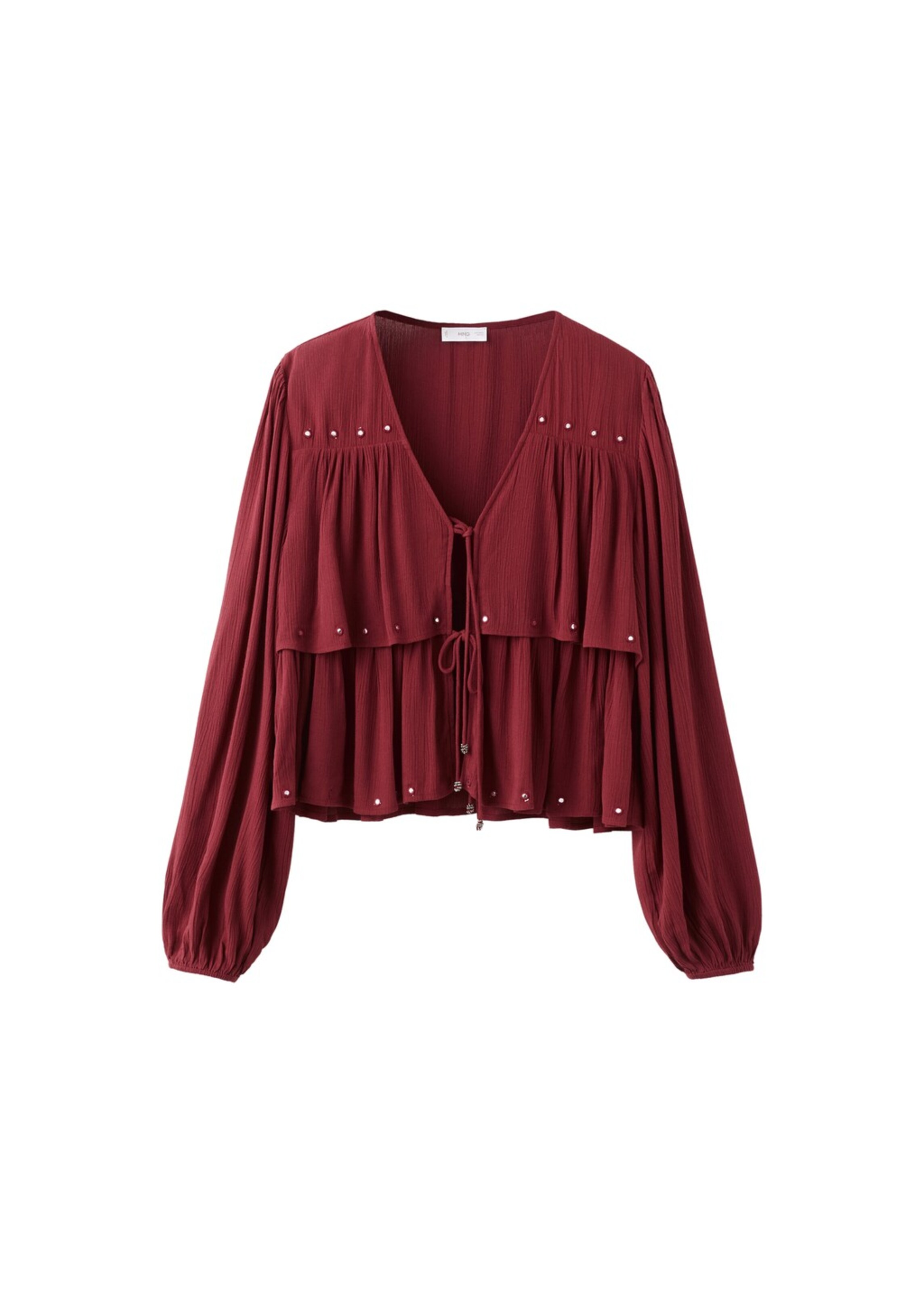 MANGO TEEN Bluse 'Goya' in Rot: Vorderseite