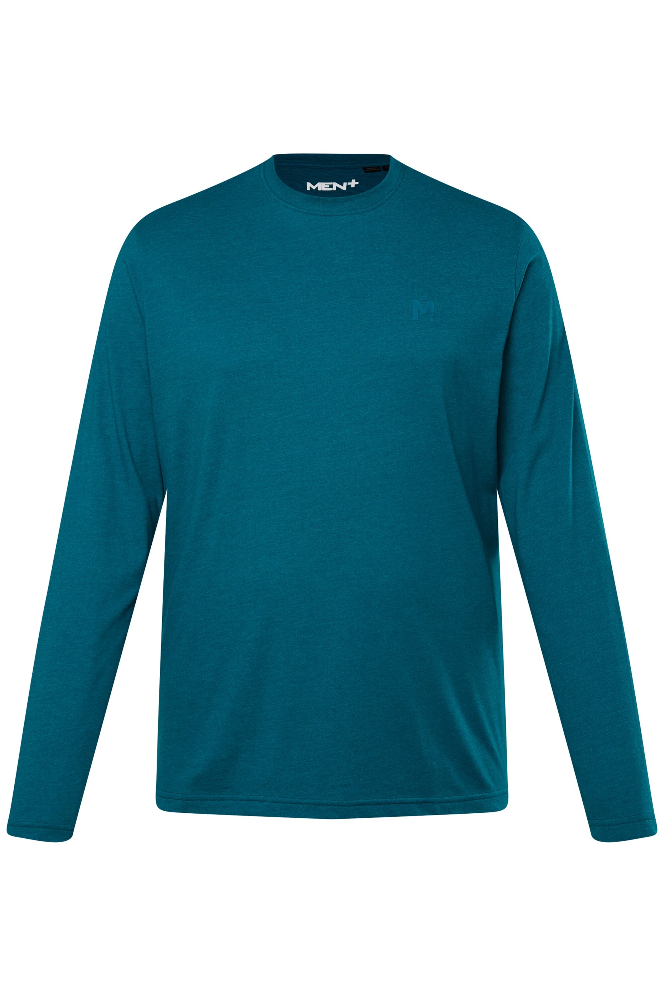 Men Plus T-Shirt in Blau: Vorderseite