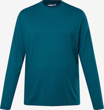 Men Plus T-Shirt in Blau: Vorderseite