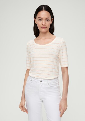 s.Oliver - Camiseta en blanco: frente