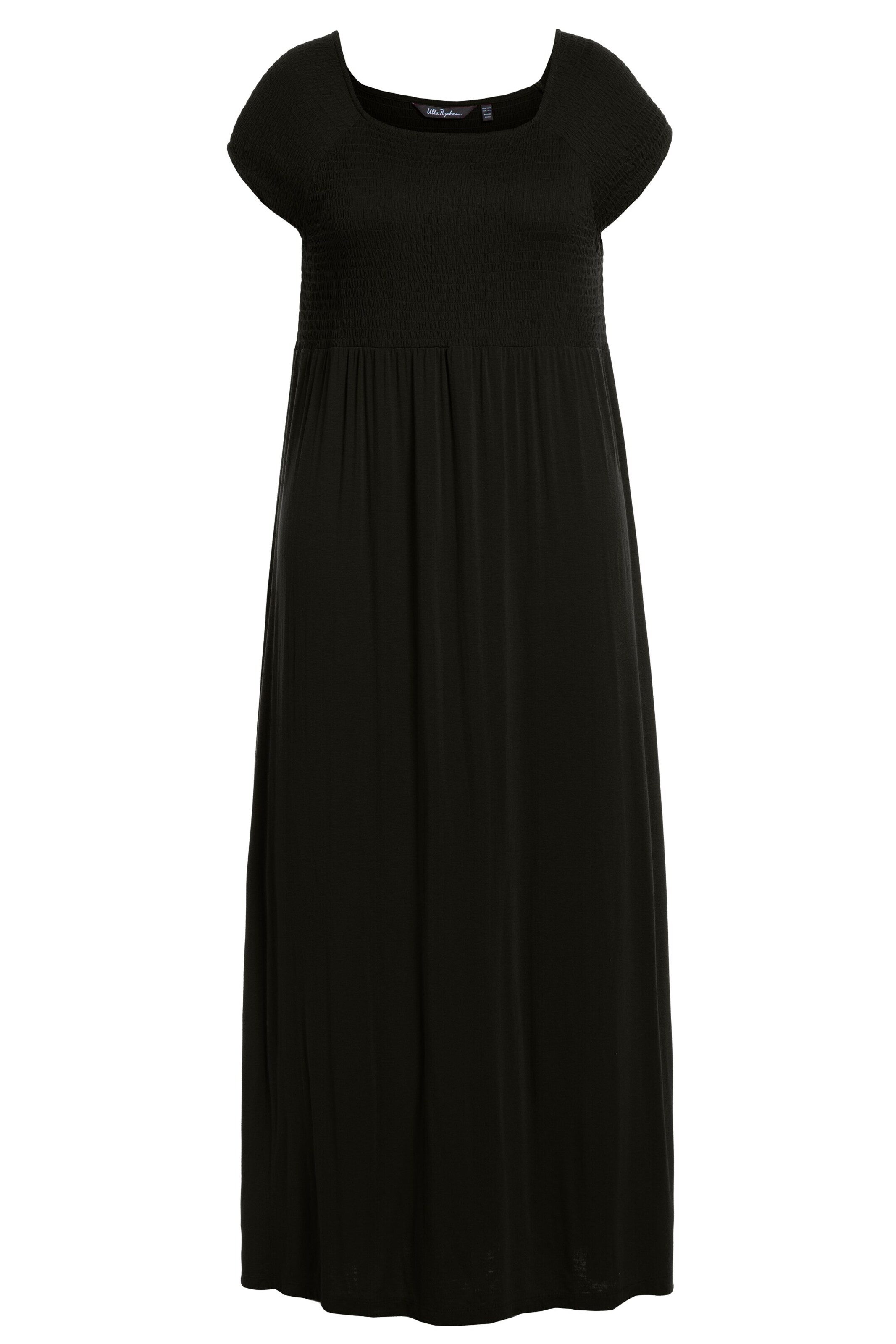 Ulla Popken Kleid in Schwarz: Vorderseite