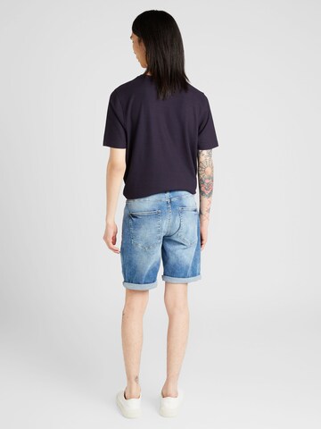 Lindbergh Regular Shorts 'Superflex' in Blau