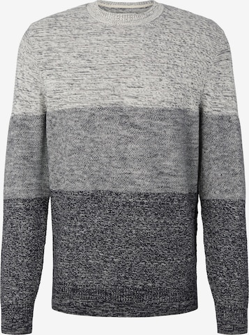 TOM TAILOR Sweater in Grey: front