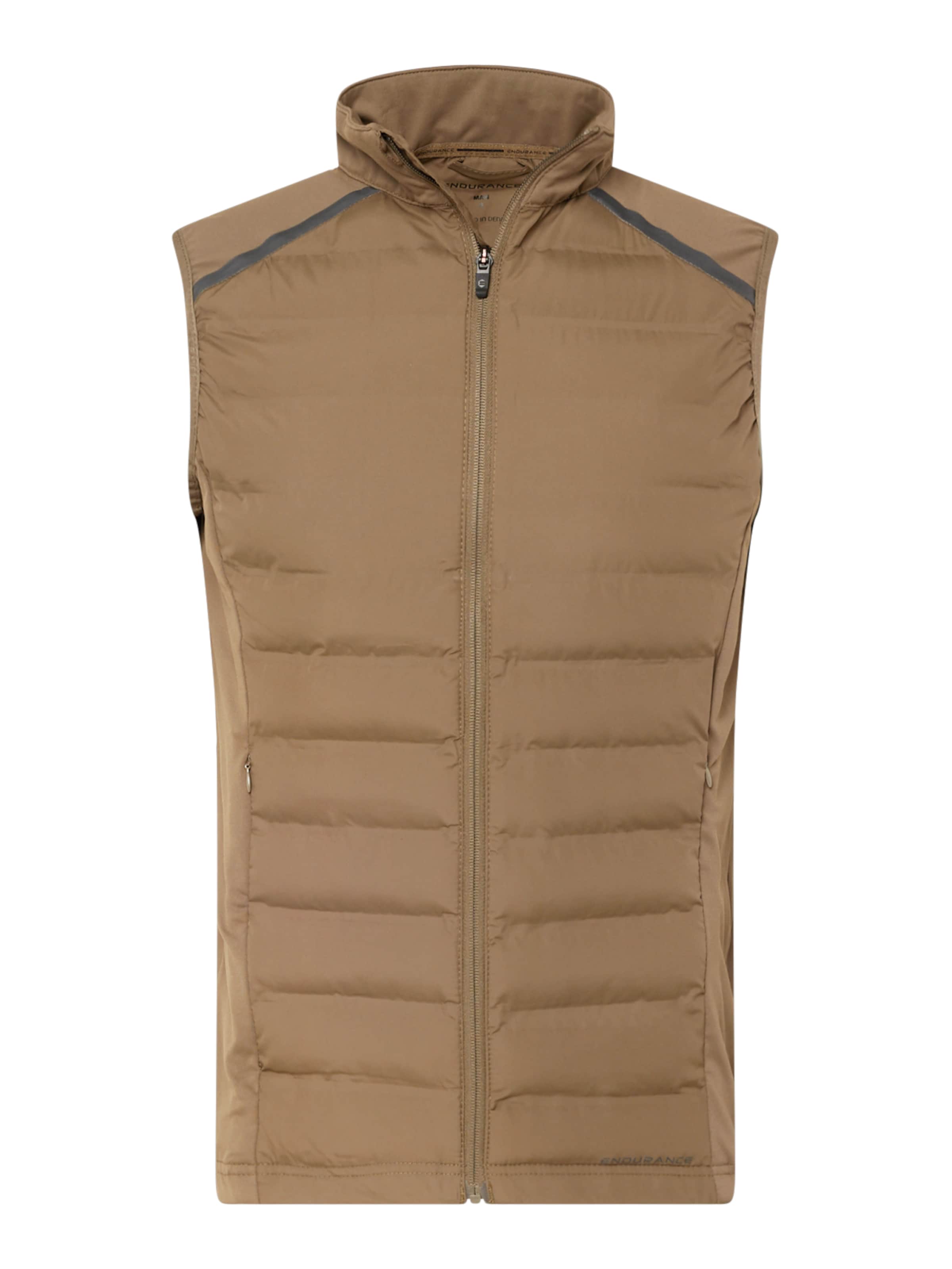 ENDURANCE Funktionsweste 'Midan' in Grün: Vorderseite