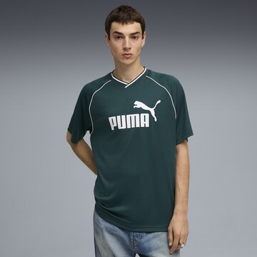 PUMA Performance shirt 'Essentials' in Green: front