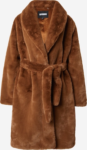 APPARIS Winter Coat 'Bree' in Brown: front