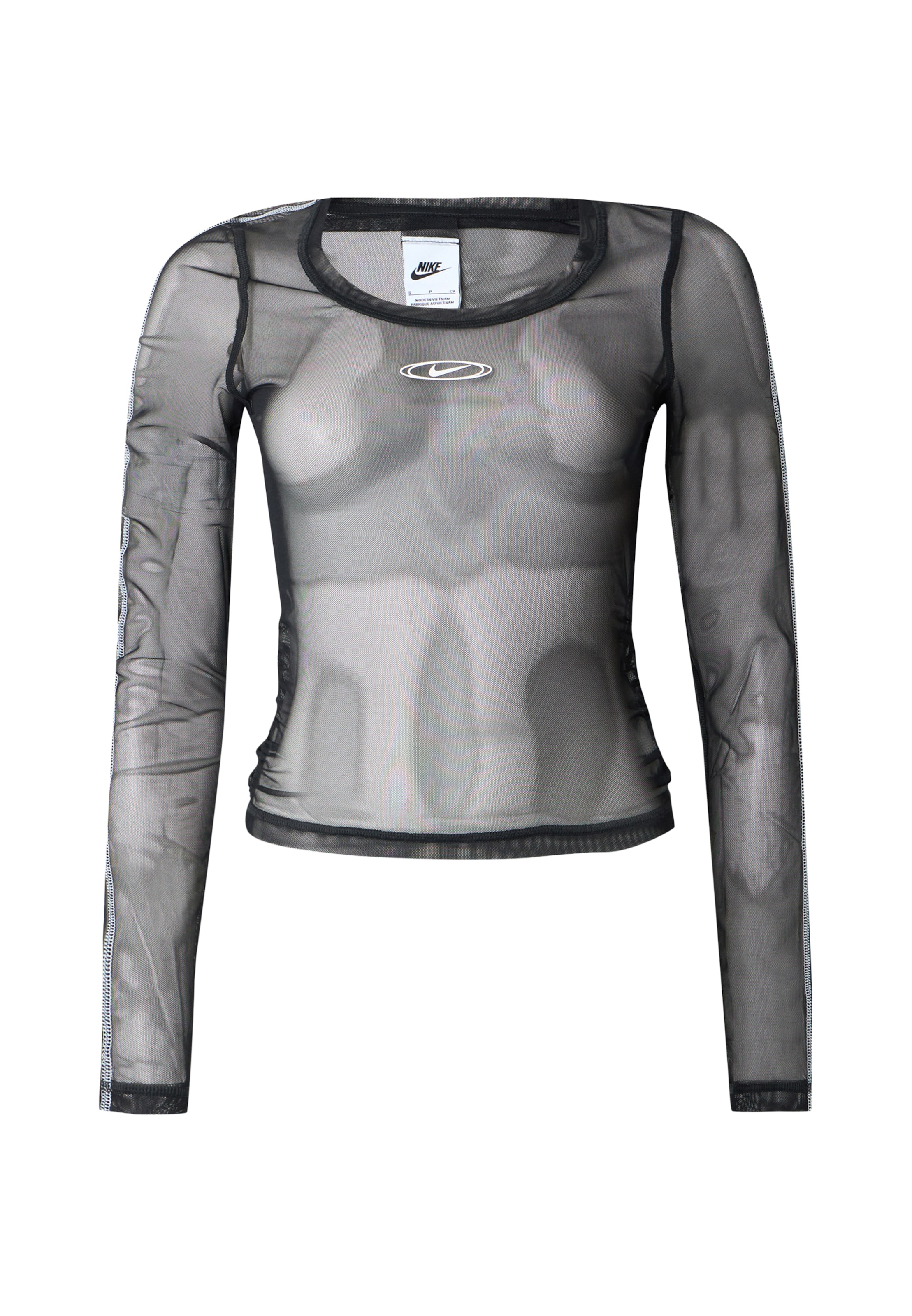Nike Sportswear - Camisa 'STREET' em preto: frente