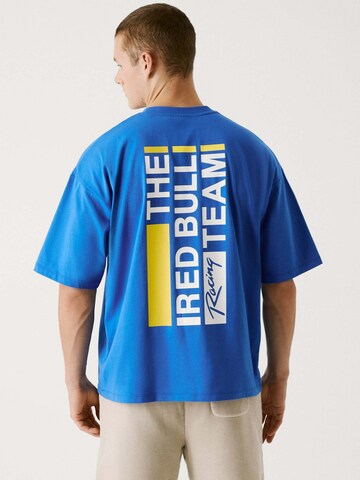 T-Shirt 'The Red Bull Team' Red Bull Racing x Pepe Jeans en bleu : devant