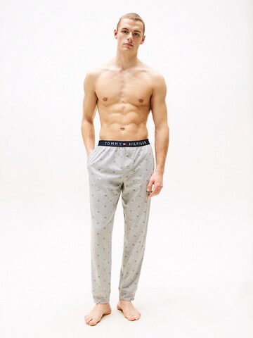 TOMMY HILFIGER Pyjamahose in Grau