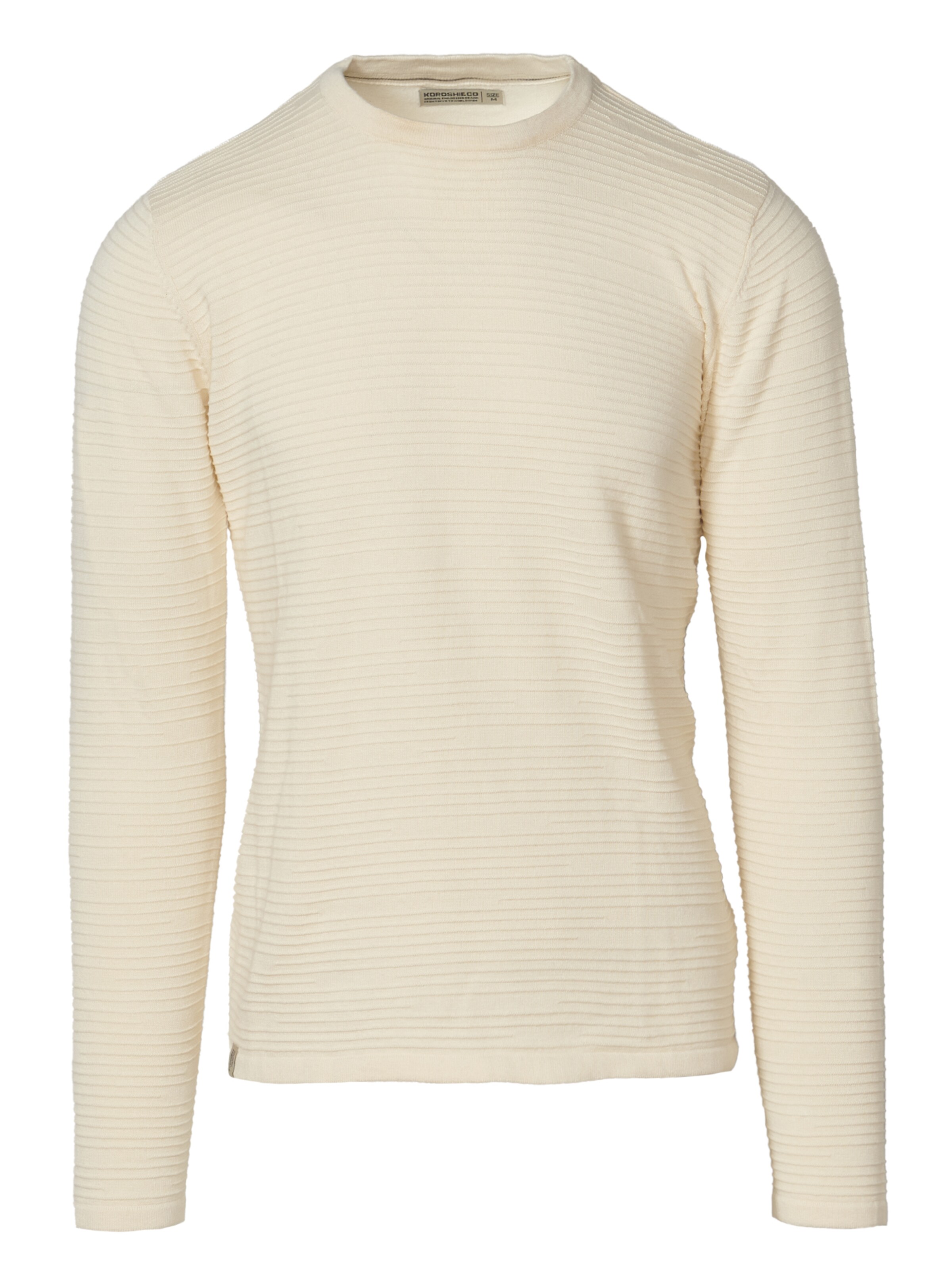 KOROSHI Pullover in Beige: Vorderseite