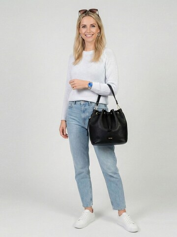 Suri Frey Beuteltasche 'Gray' in Schwarz